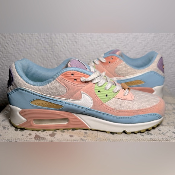 Nike Air Max 90 SE Sun Club Multicolor Sneakers Women’s Size 9.5 - Picture 5 of 7